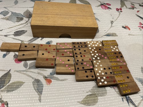 Set domino legno - set, con