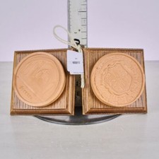 coppia di formelle quadrini su