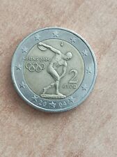 2 euro Grecia 2004 Olimpiadi Atene 2 € Commemorativa Greece Spl q FDC