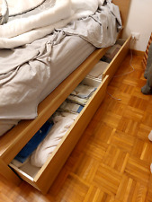 letto matrimoniale ikea malm 4 cassettoni  rete matrimoniale già smontato