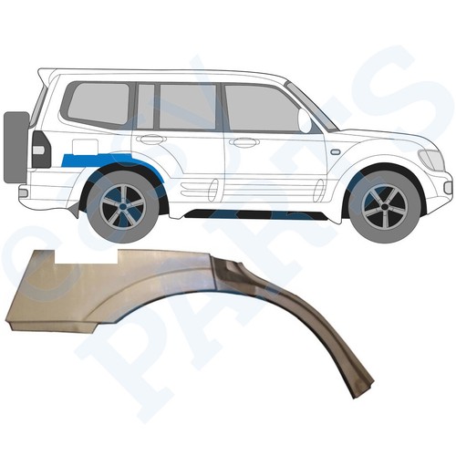 Mitsubishi pajero 1999 - 1999-2006, 5