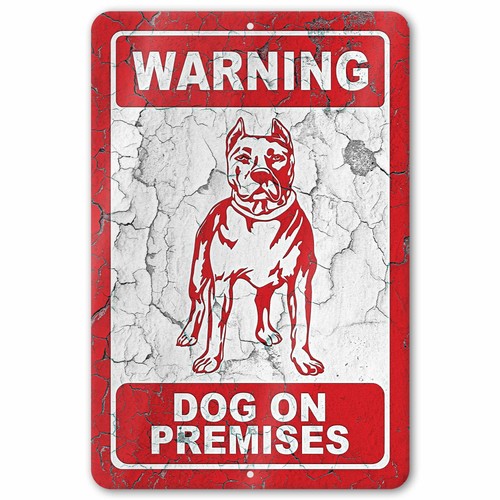 Insegna alluminio per cani - in,