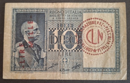 Banconota partigiana cln - partigiana,