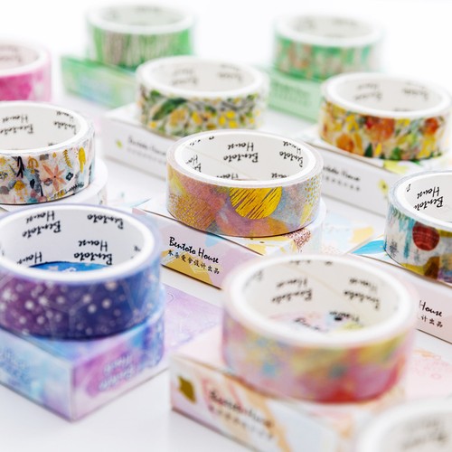 Washi tape foglio oro - foglio, set