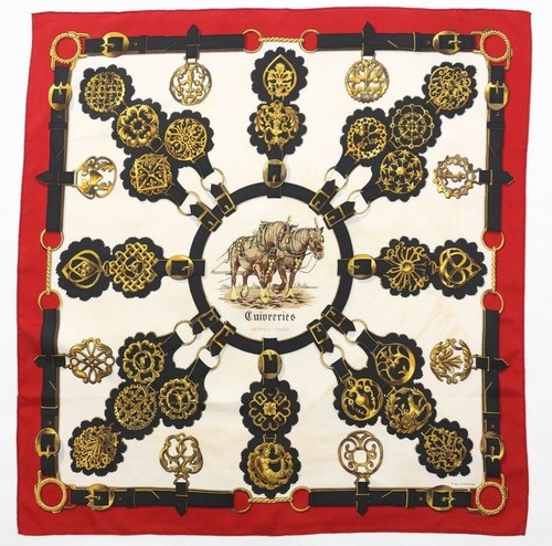 Authentique foulard hermès - foulard,