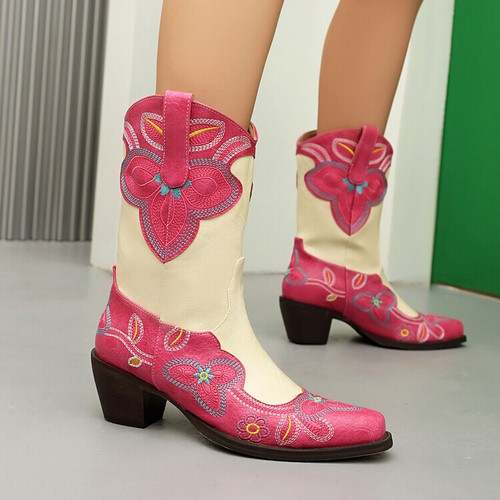 Scarpe stivali western donna