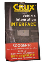 Crux SOOGM-16 Radio Interface