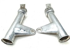 COPPIA SUPPORTI FARO "OSSIDO"  HEADLIGHT SUPPORTS HONDA CB 400N 78-84 CB400NE
