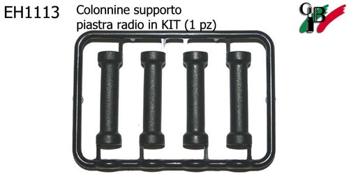 Colonnine supporto piastra