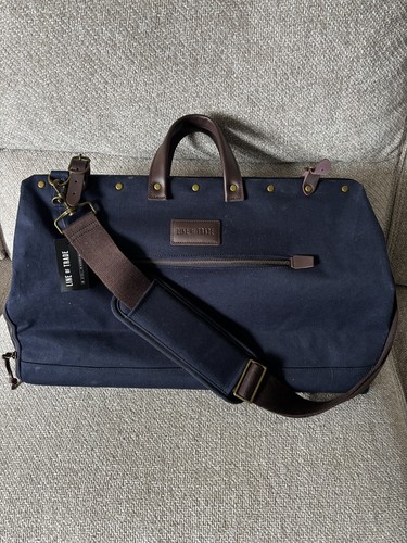 Borsone line trade blu navy - borsone,