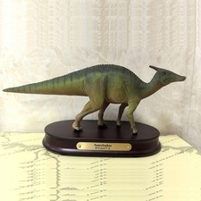 Statua dinosauro saurolofo preferito modello dipinto esposizione animali modello resina