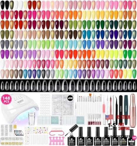 148pcs gel nail - gel, polish