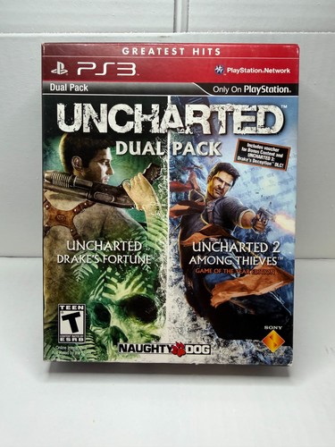 Uncharted 2 dual pack - uncharted,