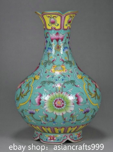 Vaso bottiglia qianlong - bottiglia, 8,8"