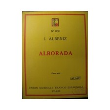 ALBENIZ Isaac Alborada Piano
