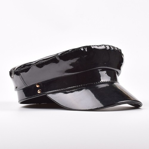 Cappello militare donna pelle