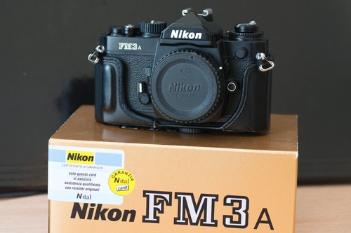 Nikon fm3a black - nikon,