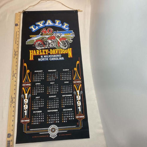 Calendario vintage 1991 - , lyall