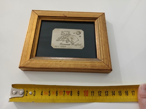 Quadro lastra argento 800