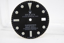 Rolex Submariner Date matt black dial luminova 1680