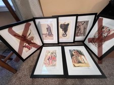 5 framed Salvidor Dali Devine