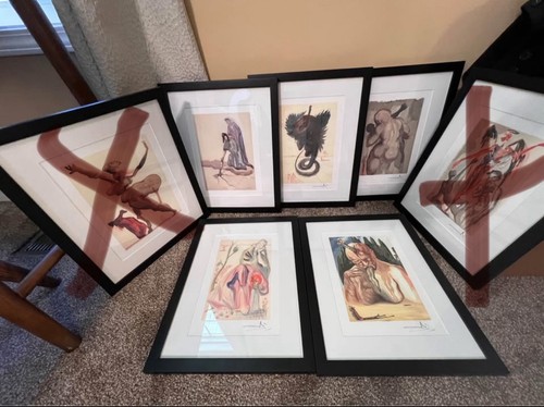 Framed salvidor dali - 5,