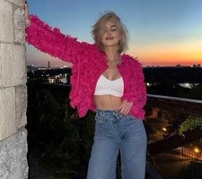 Giacca ZARA PETAL con fiori