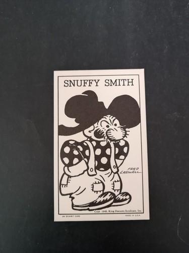 Snuffy smith cartolina anni - snuffy,