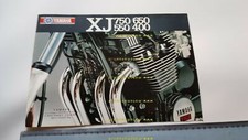 Yamaha XJ 750 650 550 400 1982 depliant moto italiano originale brochure