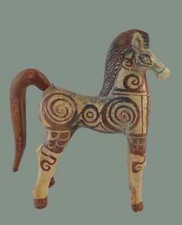 Cavallo antico greco simbolo