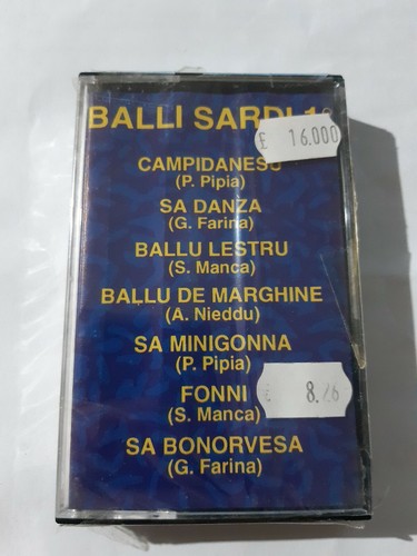 Balli sardi musica - mc,