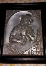 BIRRA-LUPPOLO E MALTO-HOPFEN U. MALZ GOTT ERHALTS-VINTAGE-PUBBLICITARIA