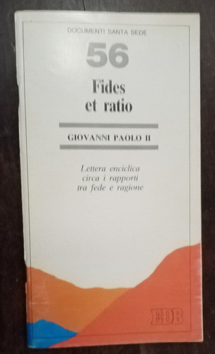 Fides ratio giovanni - et,