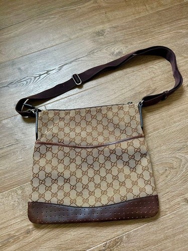 Gucci borsa tracolla tela - gucci,
