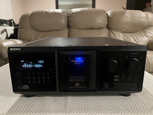 Sony megastorage cdp - cdp-cx355, 300