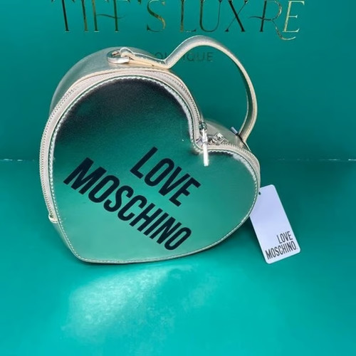 Love moschino borsa metallic - moschino,