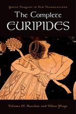 The Complete Euripides: Vol