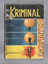 FUMETTO KRIMINAL N°242 L'AGOPUNTURA 1970