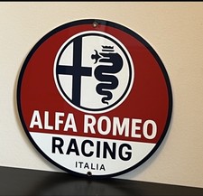 Retro Style Alfa Romeo Racing