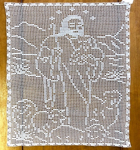 Pannello pizzo uncinetto