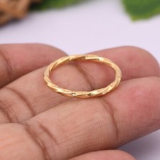 Anello oro ritorto - anello