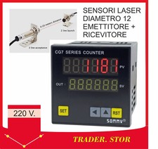 Contapezzi 220V con sensore