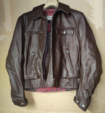 Giacca di pelle BMW Classic giacca da moto Canyon taglia 50 marrone