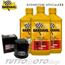 Tagliando KAWASAKI GPZ 500 S 1991 1992 1993 1994 - Bardahl XTC 10W40 + Filtro