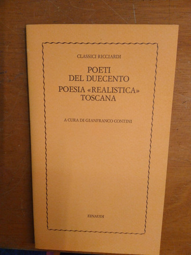 Classici ricciardi poeti del - classici, ricciardi-poeti