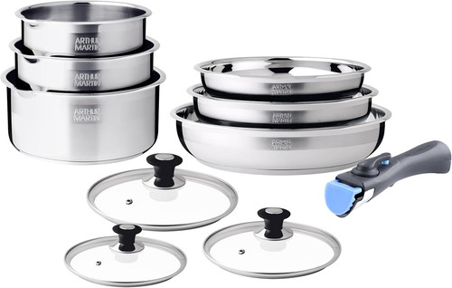 Set pentole 10 pezzi in - -,