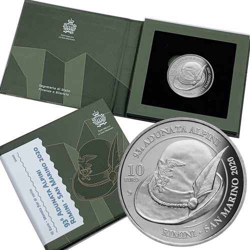 2020 euro cupronichel san - *, 10