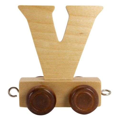 Treno lettere legno - treno, in