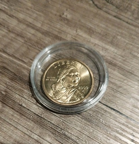 2000 sacagawea moneta da - 2000, p