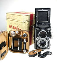 Rolleiflex 3,5B con CZ Tessar